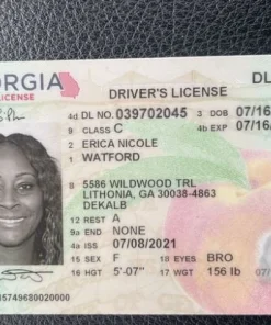 Buy Georgia Driver's License and ID Card 2025