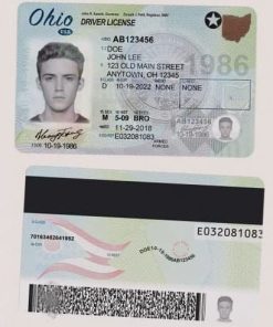 Oregon Driver’s License and ID Card sample design