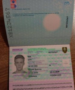 Buy Fake Slovakia Passport Online 2025
