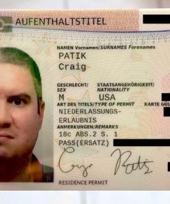 Buy German Resident Permit 2025